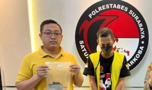 Tersangka Pengedar Narkoba Berhasil Amankan Oleh Polrestabes Surabaya