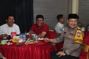 Kapolres Pasuruan Gelar Cangkrukan Bersama Awak Media, Wujudkan Kamtibmas Pasca Pemilu 2024