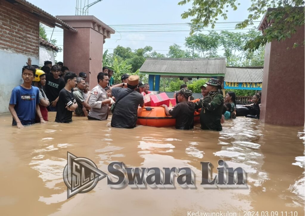 Polsek Grati Polres Pasuruan Kota, TNI, dan Instansi Terkait Berikan Bantuan Ke Warga Terdampak Bencana Banjir