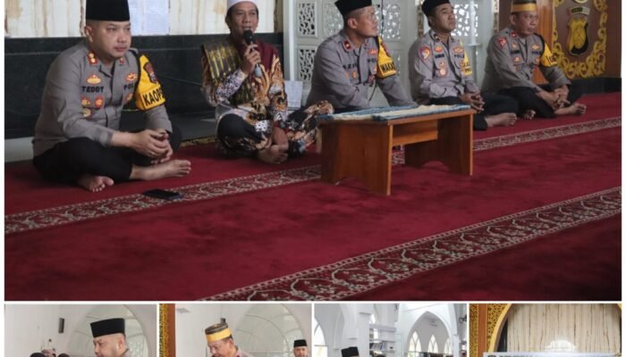 Tingkatkan Ketaqwaan kepada Allah, Kapolres Pasuruan Gelar Pembinaan Rohani Dan Pemberian Santunan Anak Yatim