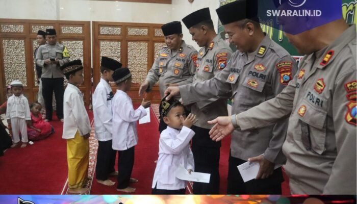 Polres Tulungagung Gelar Doa Bersama dan Beri Taliasih untuk Anak Yatim