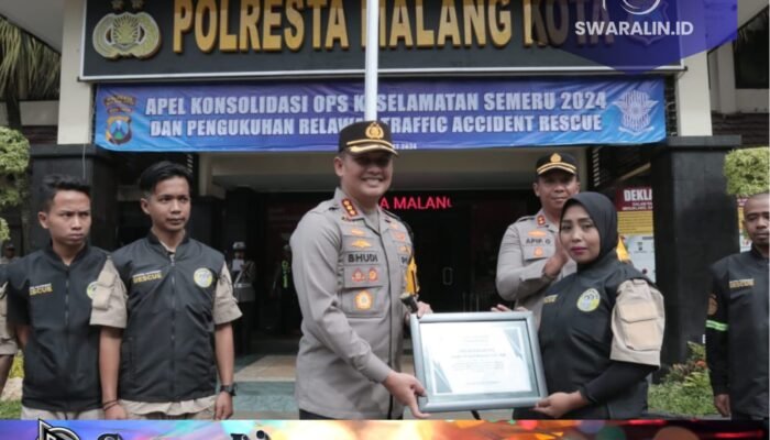 Tekan Fatalitas Lakalantas Polresta Malang Kota Resmikan “Traffic Accident Rescue