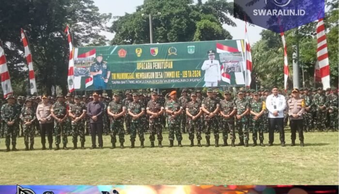 Upacara Penutupan TMMD ke 119 Kodim 0819/Pasuruan, Serta Tinjau Hasil Pembangunan TMMD