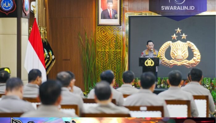 Kapolri Buka Rakernis Gabungan Divisi Polri T.A. 2024