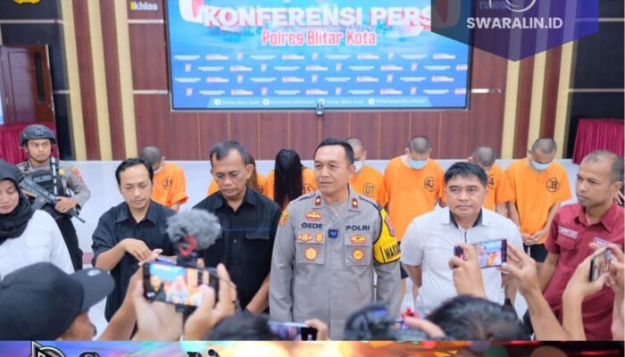 Polres Blitar Kota Berhasil Bongkar TPPU Modus Prostitusi Online, Operasi Pekat 2024