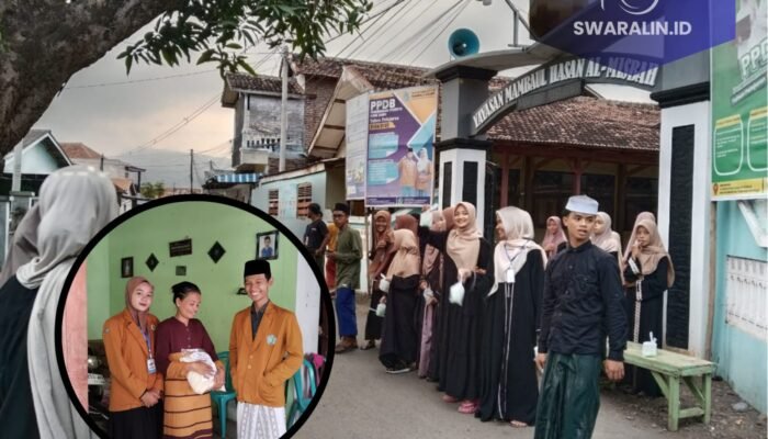 Siswa Siswi Beserta Dewan Guru MA MAMBAUL HASAN Gelar Bagi Takjil dan Zakat Fitrah