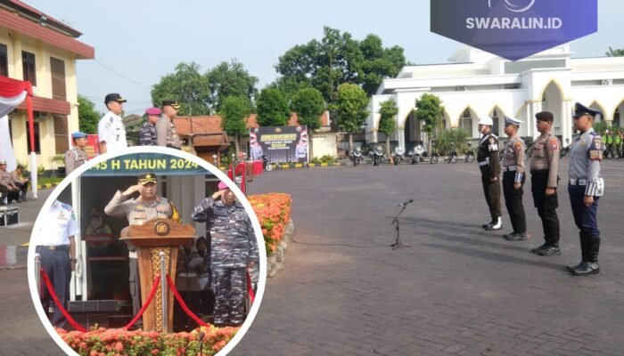 Jamin Mudik Hari Raya Aman, Kapolres Pasuruan Pimpin Apel Gelar Pasukan Ops Ketupat 2024