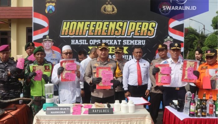 Polres Pasuruan Berhasil Ungkap 66 Kasus Pidana dan Amankan 79 Pelaku, Hasil Oprasi Pekat Bulan Ramadhan 2024