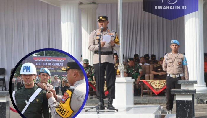 Mudik Aman Berkesan,Polres Pasuruan Kota Gelar Apel Pasukan Operasi Ketupat 2024