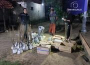 Jelang Lebaran Polres Bangkalan Berhasil Amankan Ribuan Petasan dan 2 Kwintal Bubuk Mercon