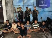 Polrestabes Surabaya Berhasil Amankan 7 Remaja Gangster yang Resahkan Warga