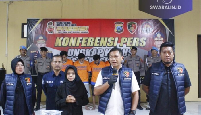 Polresta Sidoarjo Berhasil Ungkap Kasus Jual Beli Bahan Peledak, 4 Tersangka Diamankan