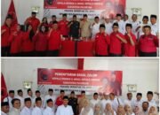 H.M. Rusdi Sutejo Resmi Daftar Bacabup Kabupaten Pasuruan Melalui PDI Perjuangan