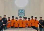 Polisi Berhasil Menangkap 9 Pelaku Pembacokan Pemuda Kapas Madya Surabaya