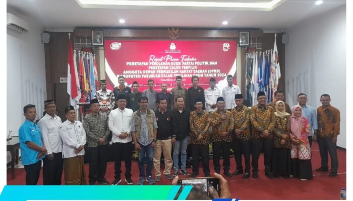 Jelang Penetapan Perolehan Kursi Calon Terpilih Anggota DPRD Pasuruan, KPU Gelar Rapat Pleno Terbuka