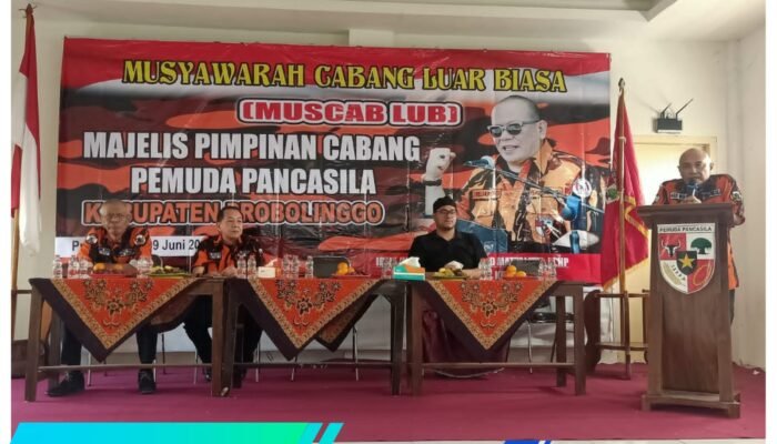 Sukses Gelar Muscablub Pemuda Pancasila Kabupaten Probolinggo 