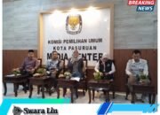 KPU Kota Pasuruan Optimis Melebihi Target 76 persen Pemilih Dari Ketetapan KPU RI.