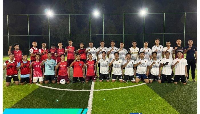 Jalin Sinergitas Olahraga Futsal, Lapas Pasuruan Tundukkan Rutan Bangil 8-2