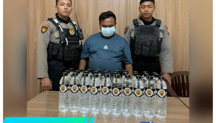 Polres Pasuruan Kota Tekan Peredaran Miras Jelang Pilkada