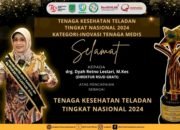Penghargaan Bergengsi Tingkat Nasional Tenaga Kesehatan Teladan 2024 Di RaihDirectur RSUD Grati