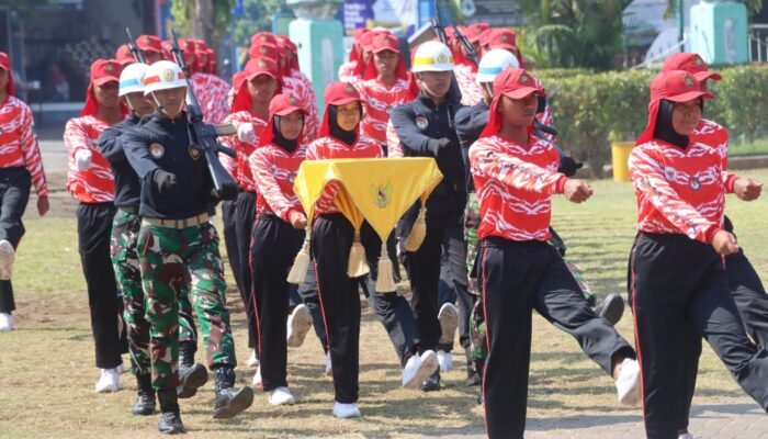 Kapolres Pasuruan Berikan Semangat Kepada Anggota Pelatihan Paskibraka Jelang Pengibaran Sang Merah Putih