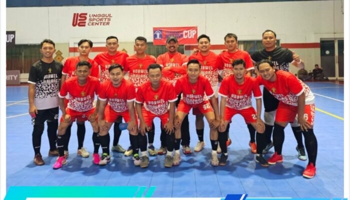 Dalam Rangka Hari Pengayoman Ke 79 Tim Futsal Lapas Pasuruan Ikut Semarakan KumHam Jatim Cup