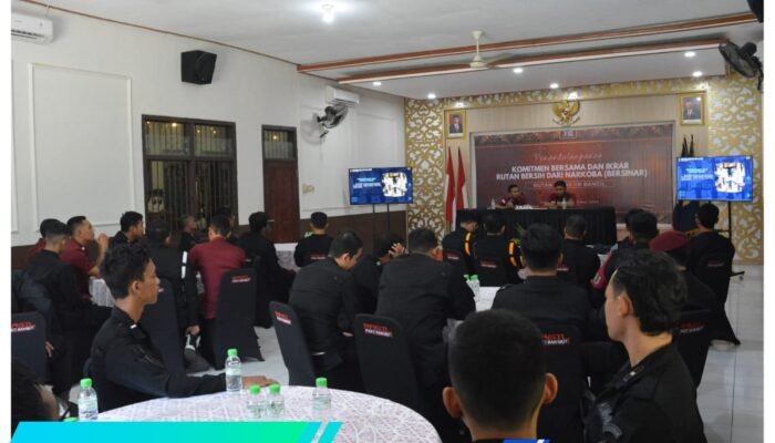 Wujudkan Kunci Sinergi Kerja, Rutan Kelas IIB Bangil Gelar Rapat Koordinasi Tim Regu Pengamanan