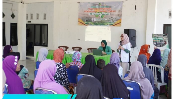 Dokter RS Hermina Pasuruan Melaksanakan Penyuluhan Kesehatan ke Masyarakat