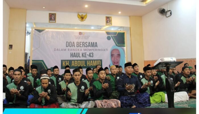 Warga Binaan Lapas IIB Pasuruan Doa Bersama Peringati Haul KH. Abdul Hamid Ke-43