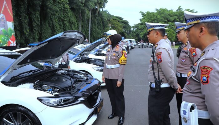 Jelang Operasi Lilin Semeru 2024-2025, Polresta Malang Kota Pastikan Kesiapan Kendaraan Pengamanan Nataru