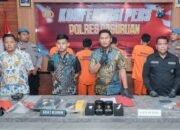 Press Release Polres Pasuruan, Ungkap Kasus Pencurian Hingga Penadahan