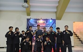 Pagar Nusa Cabang Bangil Mendulang Trophy Juara Umum 2 dan Juara Umum 3 kelas Pra Remaja di Pasuruan Kidz Competition