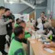 Senyum Ceria Driver Ojol Dapat Layanan Kesehatan Gratis dari Polresta Malang Kota Jelang Hari Bhayangkara ke -79