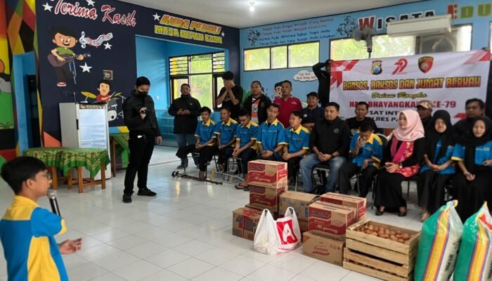 Memperingati Hari Bhayangkara Ke-79, Sat Intelkam Polres Pasuruan Gandeng Sakera Gelar Bhakti Sosial Di Tosari