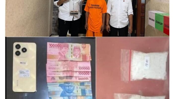 Buruh Tani Nekat Edarkan Sabu Demi mencukupi Kebutuhan Keluarga. Polisi Amankan Barang Bukti 51,83 gram