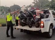 Kecelakaan Beruntun Yang di akibatkan Rem blong kontener di exit Tol Purwodadi Pasuruan, Satu Orang Tewas