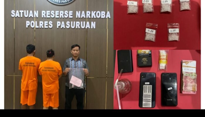 PENGEDAR SABU DI REMBANG DITANGKAP, SUAMI-ISTRI KERJASAMA EDARKAN NARKOBA “4 GRAM LEBIH DIAMANKAN POLISI”