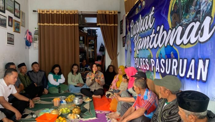Satbinmas Polres Pasuruan Gelar Program “Tim Puspa Preemtif” di Desa Kayu Kebek, Bahas Pencegahan Kekerasan Seksual Anak
