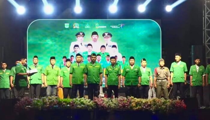 PAC GP Ansor Kejayan Resmi Dilantik, Musyafa Safril Tegaskan Semboyan   “Satu Barisan Satu Komando”
