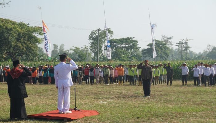 Pemdes Kedemungan Gelar Upacara HUT RI ke-80, Teguhkan Semangat Ketahanan Pangan