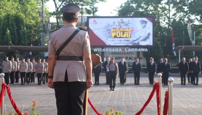 Polres Pasuruan Gelar Upacara Hari Juang Polri 2025, Teguhkan Semangat Pengabdian