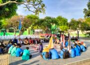Mahasiswa BEM Pasuruan Raya Lawan Represivitas, Kritisi DPR dan Polri di Makam Pahlawan BangiL