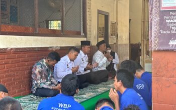 Doa Bersama, Pegawai dan Warga Binaan Rutan Bangil Satukan Hati untuk Negeri