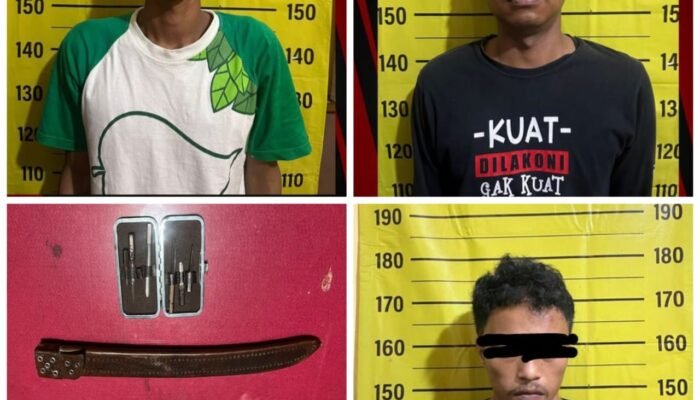Sepekan Terakhir. Satreskrim Polres Pasuruan berhasil Ungkap 3 Pelaku Pencurian  “Dari 5 Pelaku. 3 Berhasil Di Tangkap”