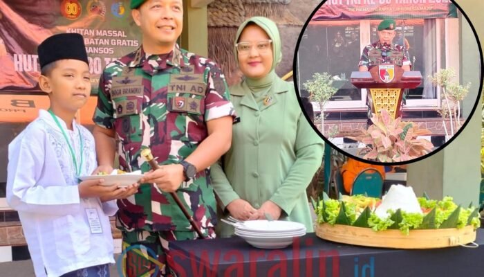 HUT Ke-80 TNI, Kodim 0819 Pasuruan Gelar Khitanan Massal, Baksos dan Pengobatan Gratis untuk Warga. “Perkuat Kemanunggalan Dengan Rakyat”