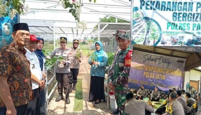 Polda Jatim Asistensi Kampung Tangguh Semeru di Pasuruan, Satbinmas Tegaskan Efektivitas Program di Desa