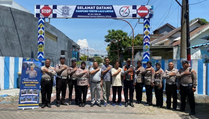 Satlantas Pasuruan Raih Peringkat Dua Kampung Tertib Lalu Lintas Polda Jatim  “Bukti Sinergi Polri dan Warga Yang di siplin berlalu lintas” 