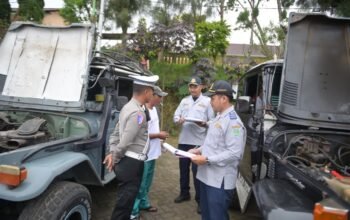 Jelang Libur Nataru, Polisi Temukan Lima Jeep Wisata Bromo Tak Layak Jalan dalam Rampcheck di Tosari