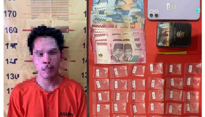Pengedar Sabu di Prigen Di Bongkar Polisi Sita 30 Poket dan Telusuri Pemasok utama