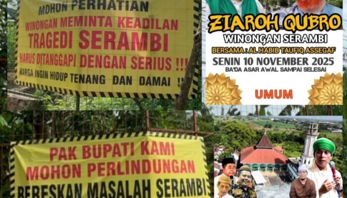 Tragedi Serambi. Warga Menunggu Ketegasan Pemkab Pasuruan Redam Bara Sosial di Winongan “FORMAT Pasuruan Desak Gubernur Turun Tangan Tangani Konflik Makam Serambi”